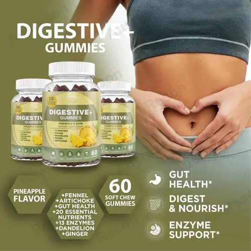 Manufacturer Digestive Enzymes Gummies  for bloating | Reson