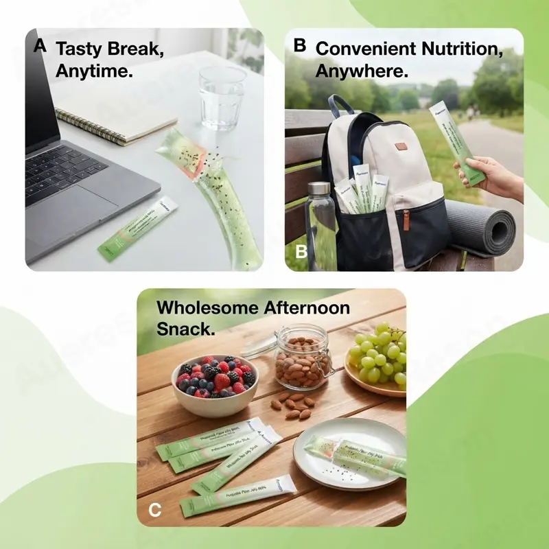 Probiotic Gut Health Jelly Sticks On-the-go digestive support