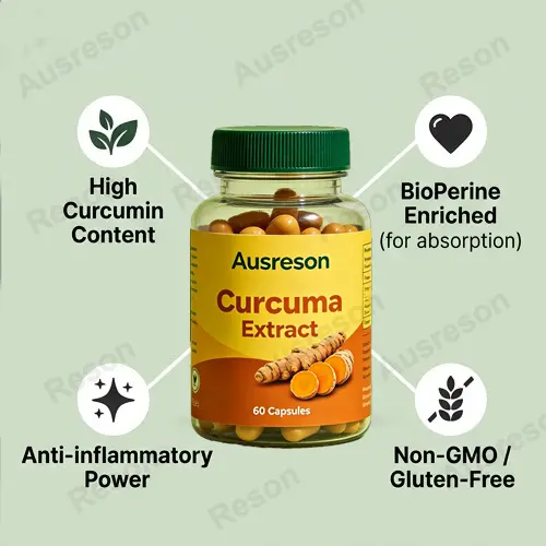 95% Curcuma extract capsules Joint support supplements