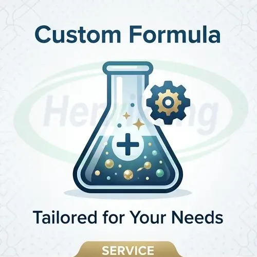 Customized formulation services are supported