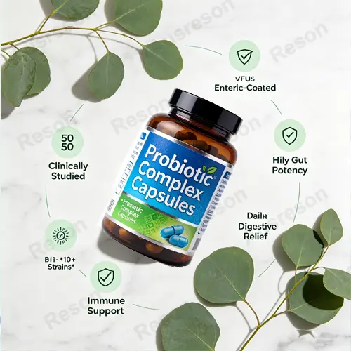 Probiotic Complex Capsules for bloating and digestion | Reson