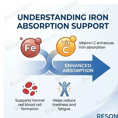 Iron tablets with vitamin c OEM | High-Absorption Formula