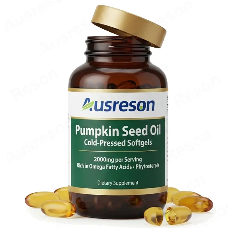 Cold-pressed Pumpkin Seed Oil Softgels health supplements bulk supply