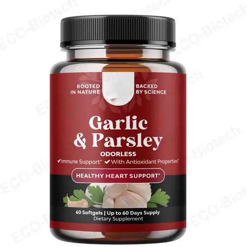 Garlic & Parsley softgels: Boost heart and immunity