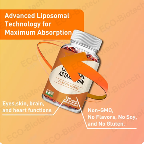 Manufacturer Liposomal Astaxanthin softgels for skin anti-aging | Reson