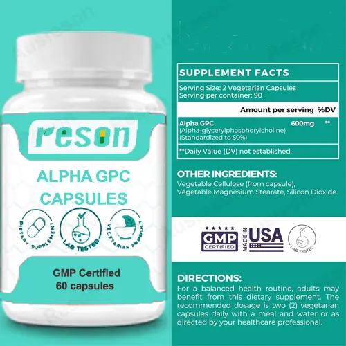 Alpha GPC capsules Nootropic supplement | Reson