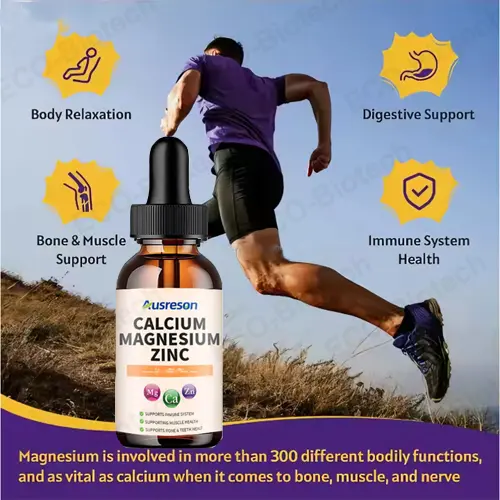 Calcium Magnesium Zinc liquid drops | OEM Manufacturer