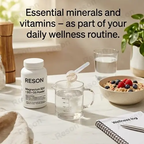 Magnesium 500 + B12 + D3 powder High bioavailability supplier