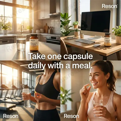 High potency Vitamin B Complex capsules | Private Label