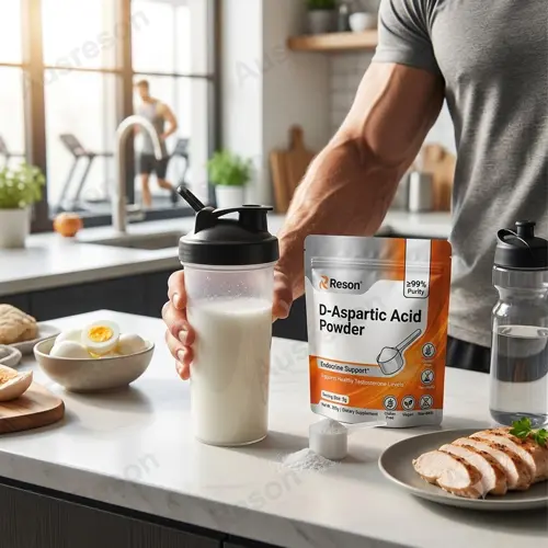 Pure D-Aspartic Acid powder bulk sports nutrition supplement