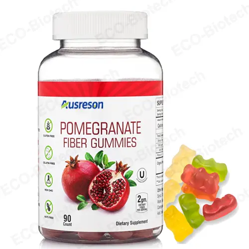 Pomegranate fiber gummies OEM manufacturer