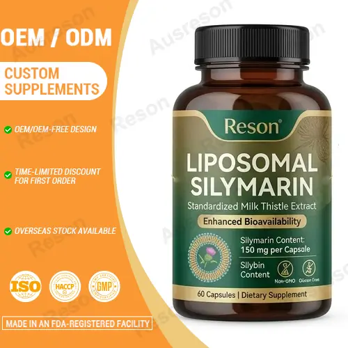 Liposomal Silymarin capsules OEM Manufacturer