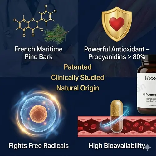 Pycnogenol capsules French Maritime Pine Bark Extract | OEM