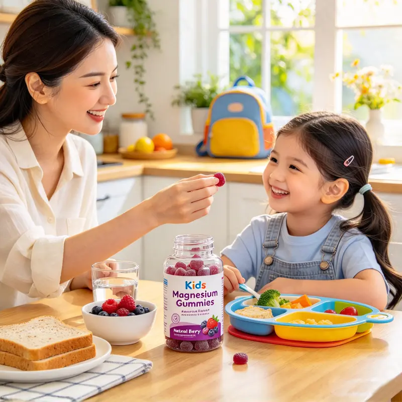 kids Magnesium Gummies health Supplement bulk supplier