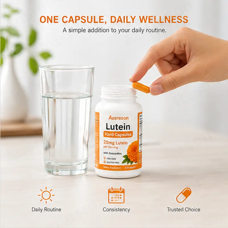 lutein and zeaxanthin supplements Lutein Capsules bulk supplier