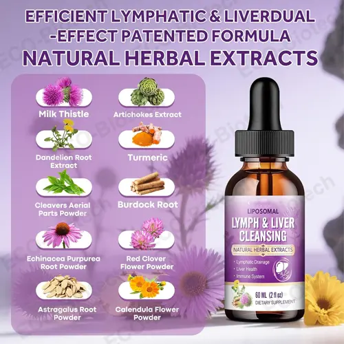 Liposomal Lymph & Liver Cleanse Drops | OEM Manufacturer