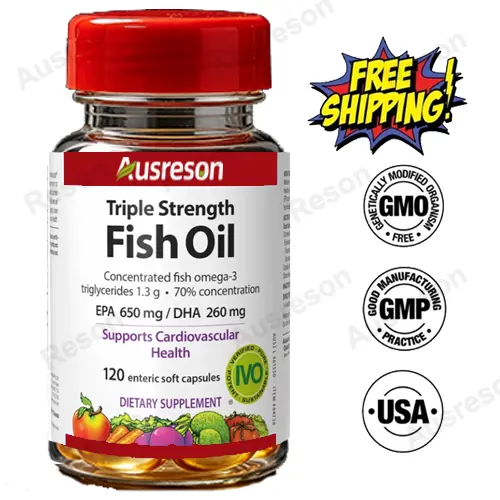 bulk triple strength fish oil softgels IFOS certified | Reson