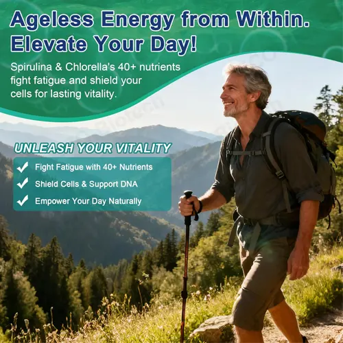 Superfood Spirulina Chlorella Gummies OEM manufacturer