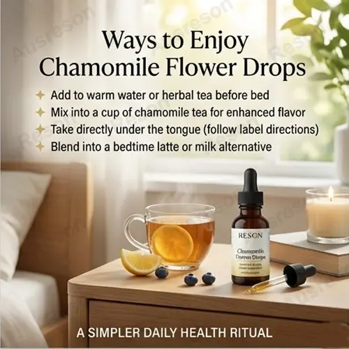 Chamomile Flowers extract Drops for sleep and anxiety | OEM