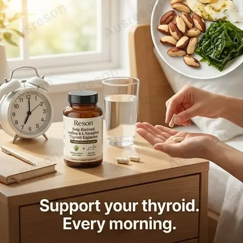 bulk Kelp-Derived Iodine & L-Tyrosine Thyroid capsules | OEM