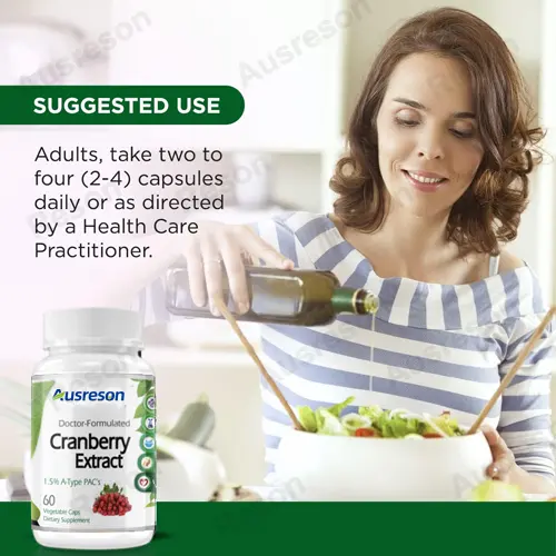 Sugar-free cranberry extract capsules for women | Reson