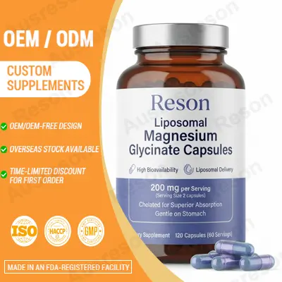 Liposomal Magnesium Glycinate capsules high-absorption Manufacturer