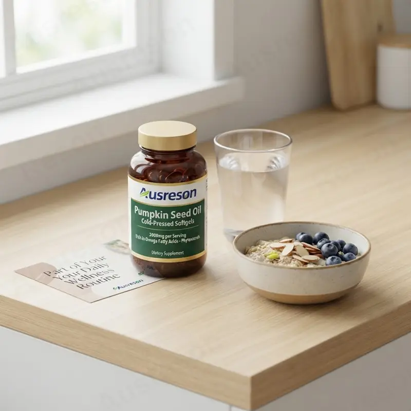 Cold-pressed Pumpkin Seed Oil Softgels health supplements bulk supply