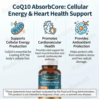 CoQ10 AbsorbCore capsules high absorption supplement Manufacturer