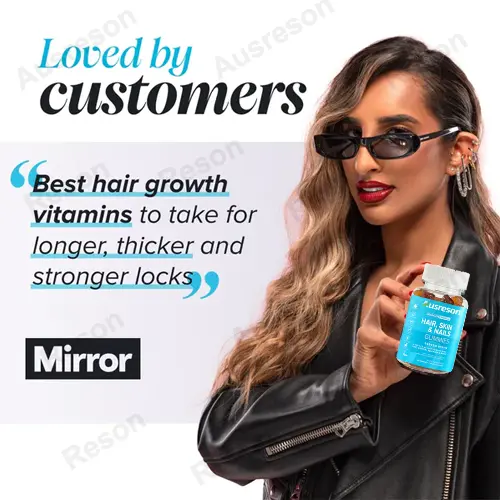 Hair Skin and Nails Gummies GMP certification | Reson