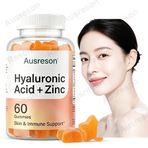 Hyaluronic Acid + Zinc Gummies for skin Manufacturer | Reson