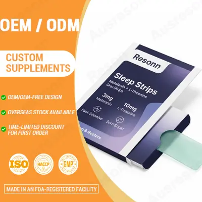 Melatonin L-Theanine Oral Strips private label Manufacturer