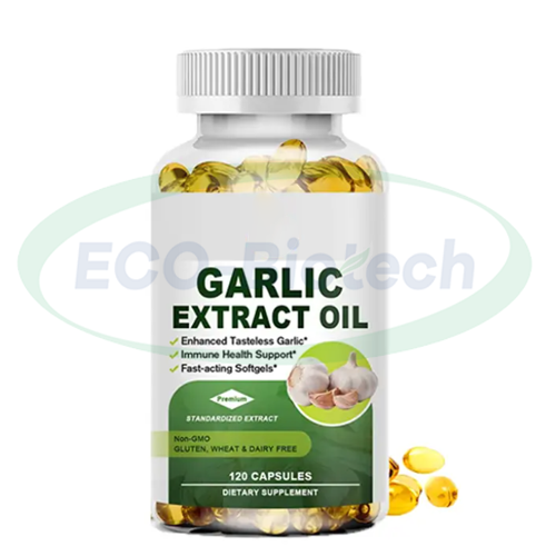 Garlic Oil Softgel capsule Manufacturer improve immune supplement