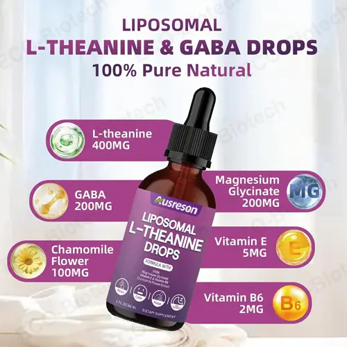 Liposomal L-Theanine Drops oem manufacturer | Calm & Focus
