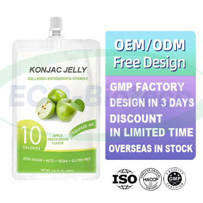 organic bulk Konjac Jelly Drink oem supplier