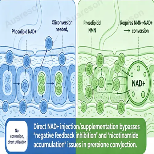 liposomal nmn vs liposomal nad+