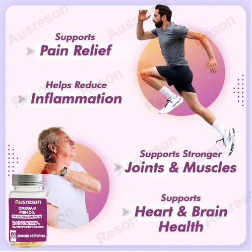 Omega-3 Fish Oil softgels High EPA & DHA | Reson