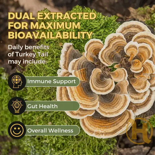 wholesale Turkey Tail capsules for immune support | Reson