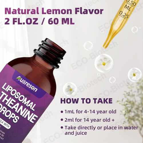 Liposomal L-Theanine Drops | Calm & Focus | Reson