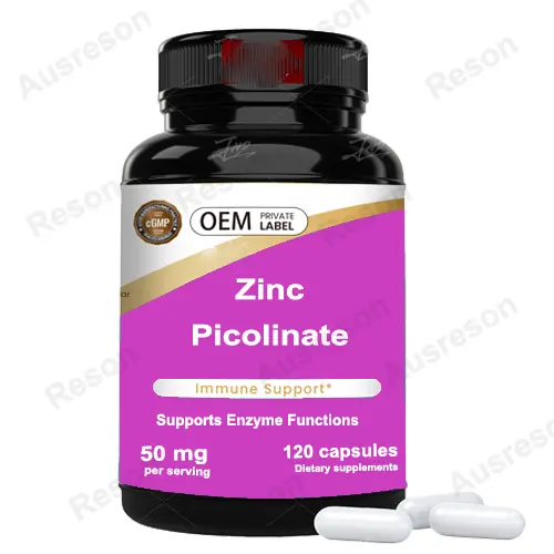 highly absorbable Zinc Picolinate capsules Immune & Skin Support