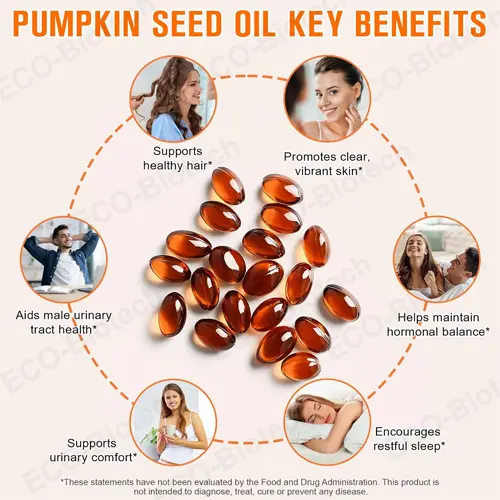 Pumpkin Seed Oil & Saw Palmetto Softgels OEM manufacturer
