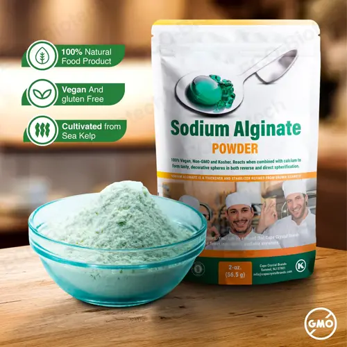 Sodium alginate powder bulk Wholesale price food grade
