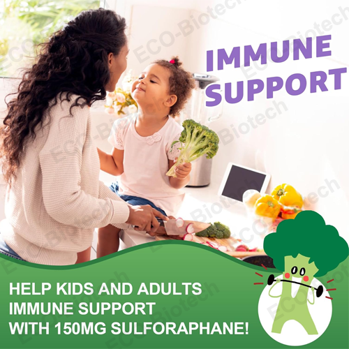 oem Liposomal Sulforaphane Supplement gummies Broccoli Sprouts Extract