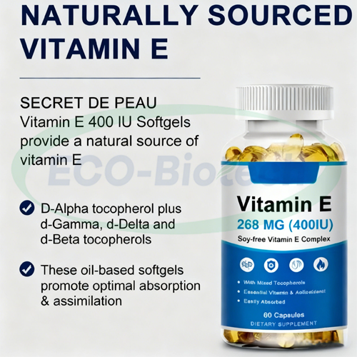 Vitamin E Softgel Capsules oem Manufacturer