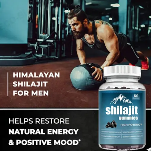 Shilajit Gummies with Fulvic Acid 3000mg | Natural Adaptogen | Reson