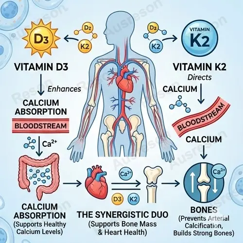 Vitamin D3 K2 Drops Bone & Heart Health | Reson