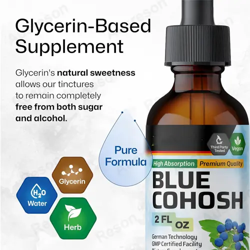 fast-absorbing Blue Cohosh Liquid Extract GMP factory