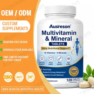 Multivitamin and Mineral Tablets Private label Manufacturer