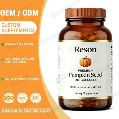 pumpkin seed oil capsules OEM Men's Health Support