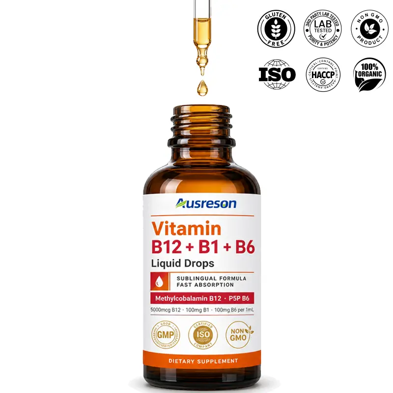 vitamin b12 b1 b6 drops for energy OEM Manufacturer