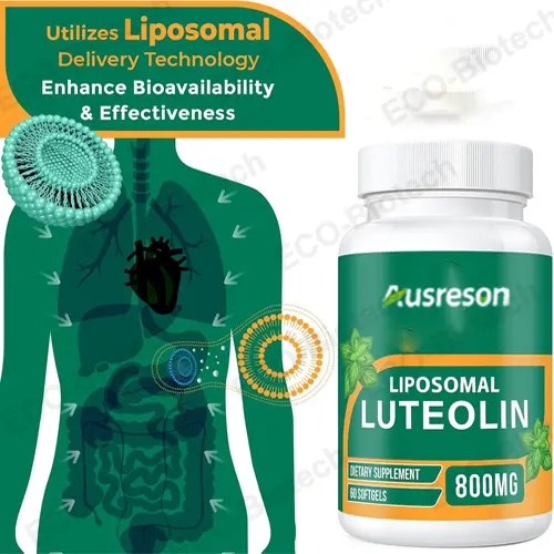 Liposome luteolin softgels High Bioavailability | Private label